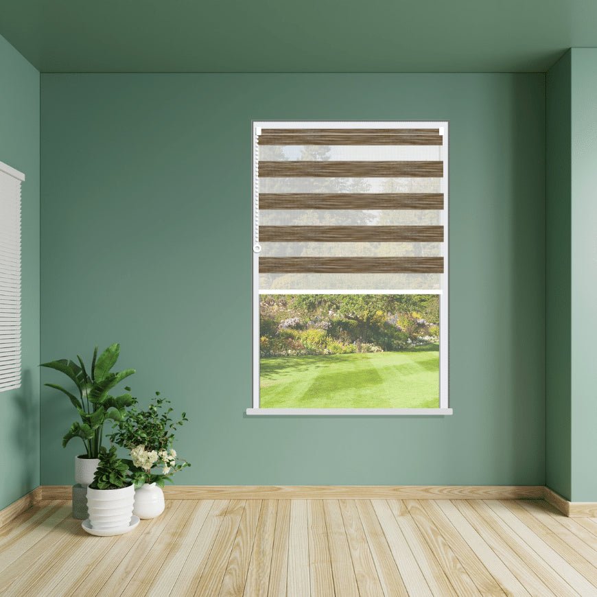 Day and Night Roller Blinds Ambre Forest 2014 - Manor Interiors