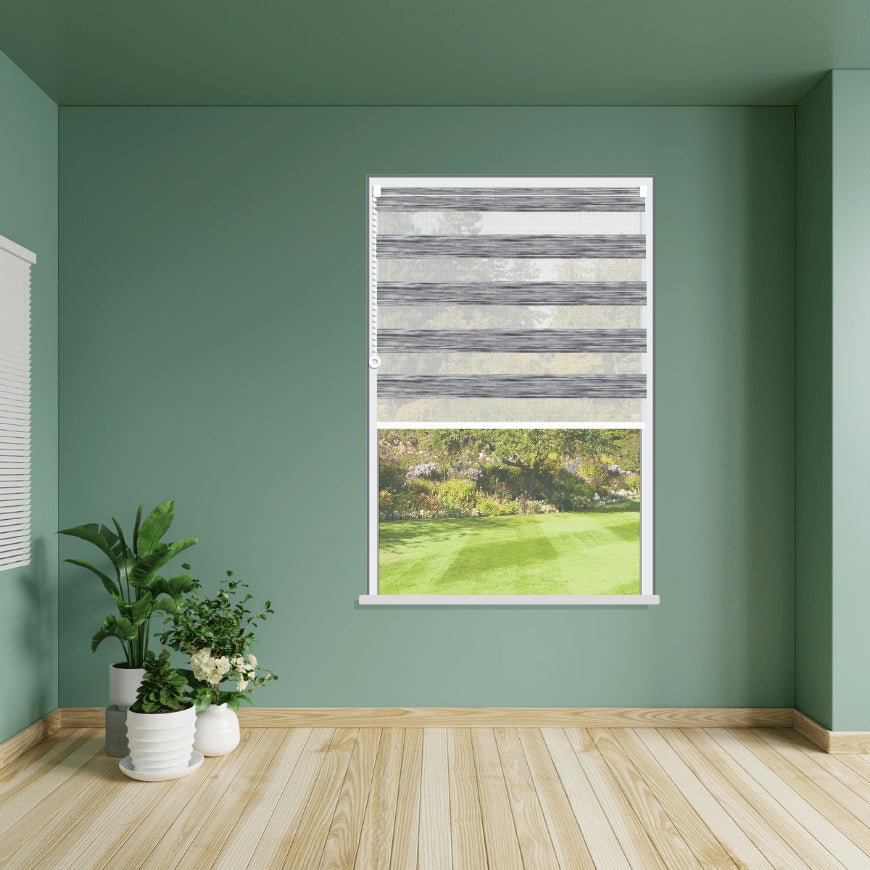 Day and Night Roller Blinds Ambre Mercury 2017 - Manor Interiors
