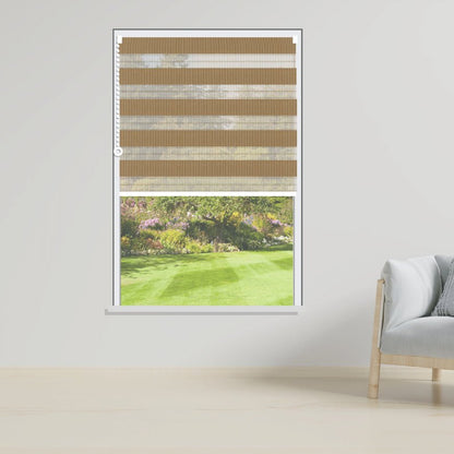 Day and Night Roller Blinds Duel Rust-1304 - Manor Interiors
