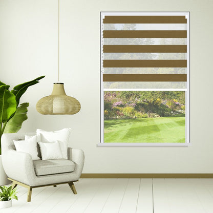 Day and Night Roller Blinds Ninfeo Sienna 1104 - Manor Interiors