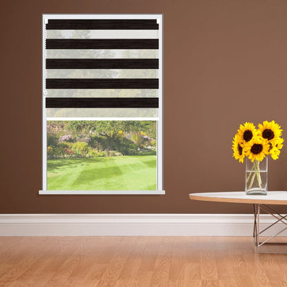 Day and Night Roller Blinds Passion Sambuca-1506 - Manor Interiors