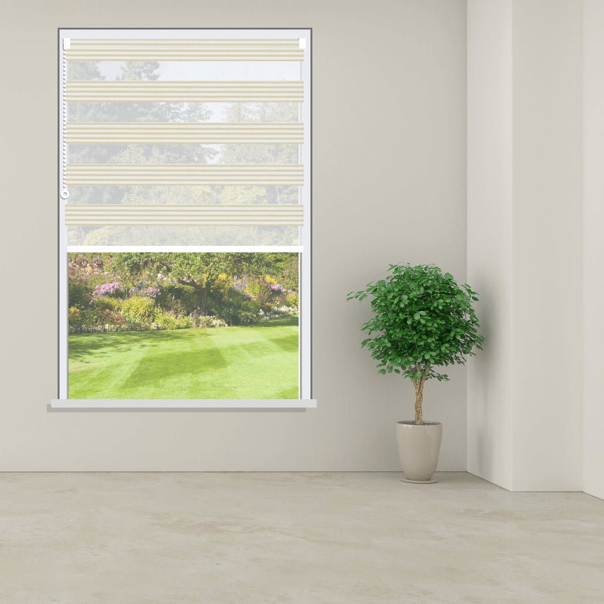 Day and Night Roller Blinds Songes Powder-2301 - Manor Interiors